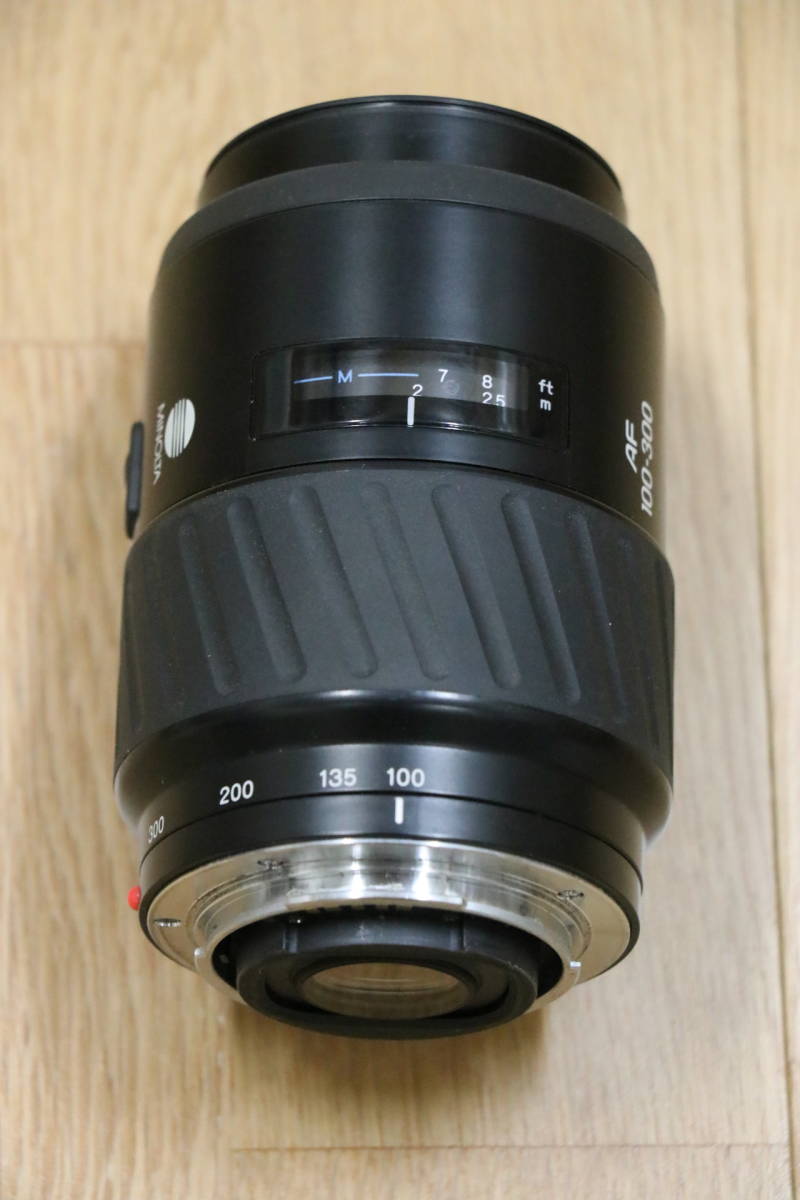 MINOLTA（ミノルタ）AF ZOOM 100-300mm F4.5-5.6　カメラレンズ　動作確認済み　中古品_画像5