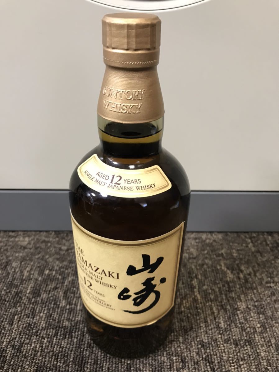 KK10 SUNTORY WHISKY THE YAMAZAKI SINGLE MALT サントリー山崎12年 ...