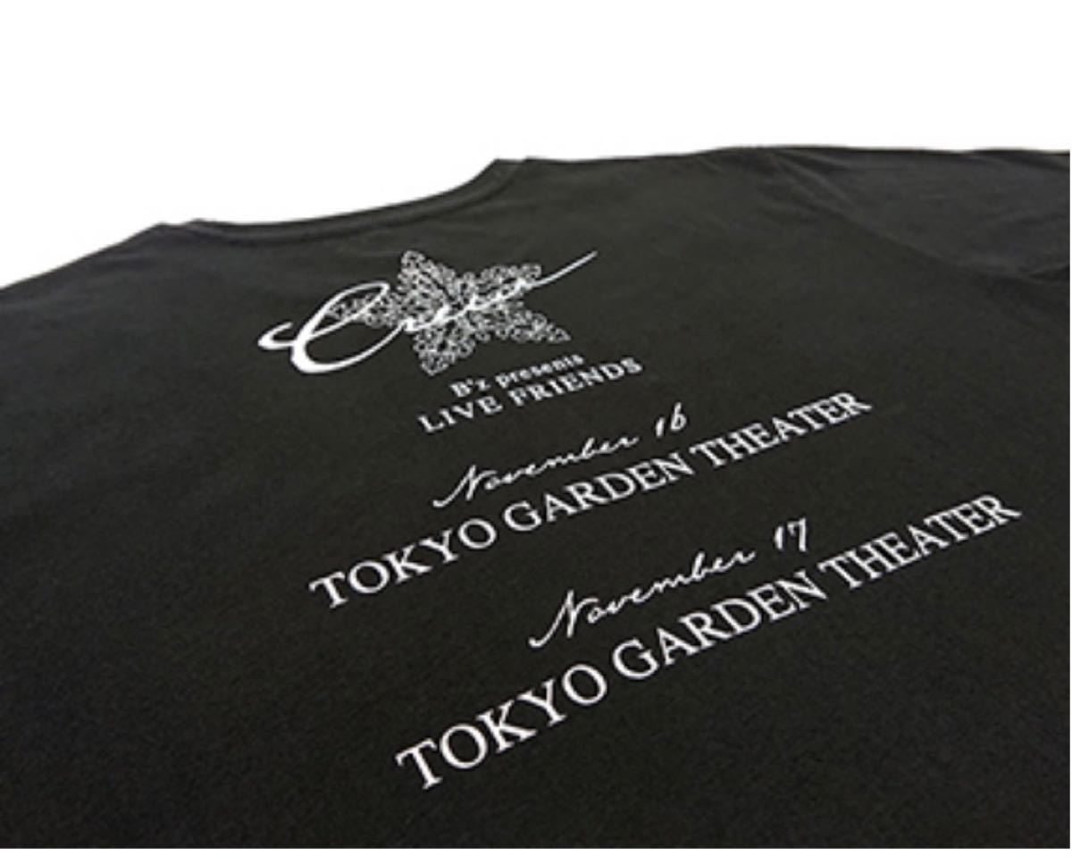 B'z presents LIVE FRIENDS スタッフTシャツ　Mサイズ　黒　ツアーグッズ　受注生産　未開封新品　稲葉　松本