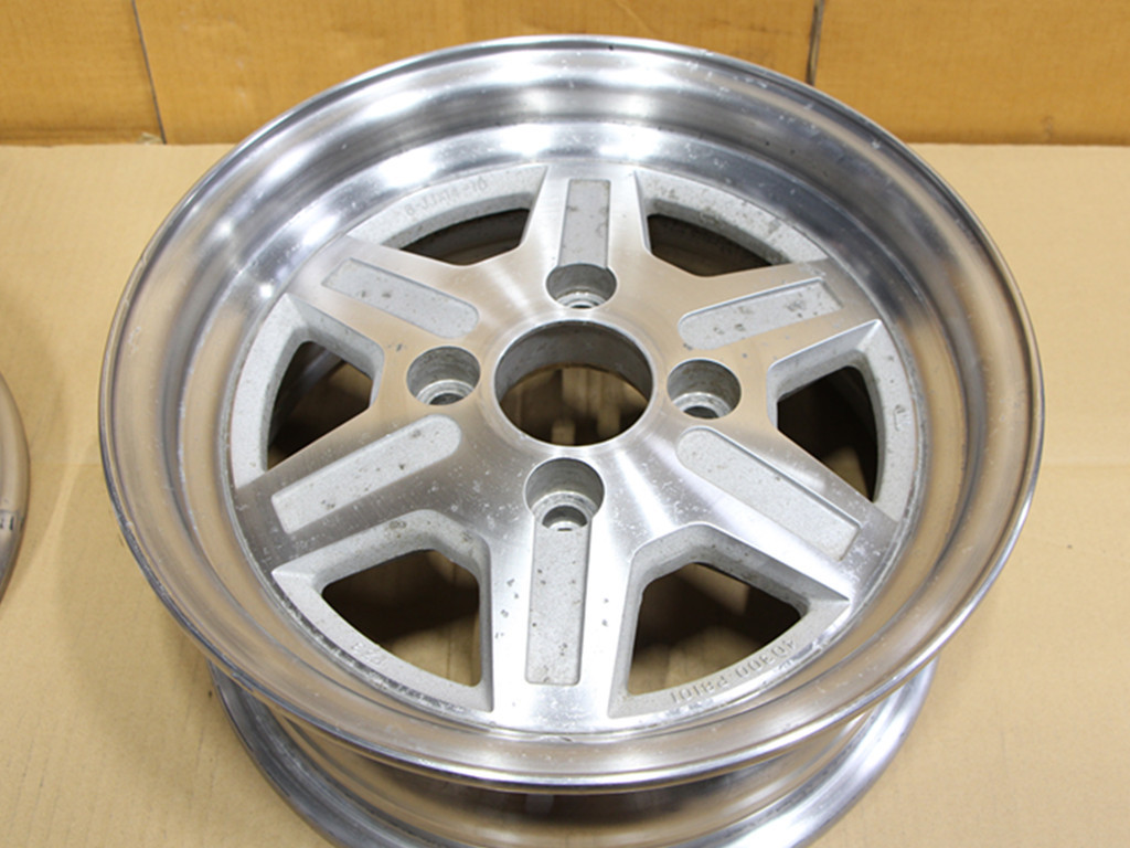 A615 希少 絶版 当時物 TOPY NISSAN 日産 フェアレディZ 純正 14X6J+10 PCD114.3 2本 品番 40300 P8101 S30 S130 240Z 260Z 280Z 280ZX_画像5