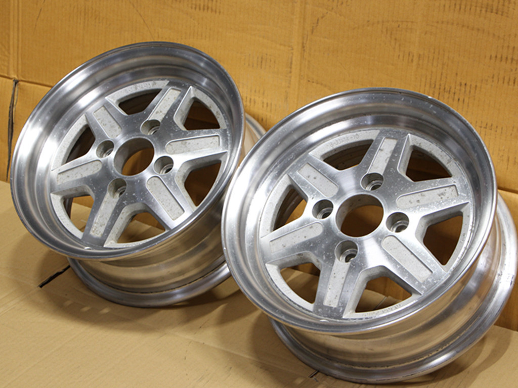 A615 希少 絶版 当時物 TOPY NISSAN 日産 フェアレディZ 純正 14X6J+10 PCD114.3 2本 品番 40300 P8101 S30 S130 240Z 260Z 280Z 280ZX_画像6