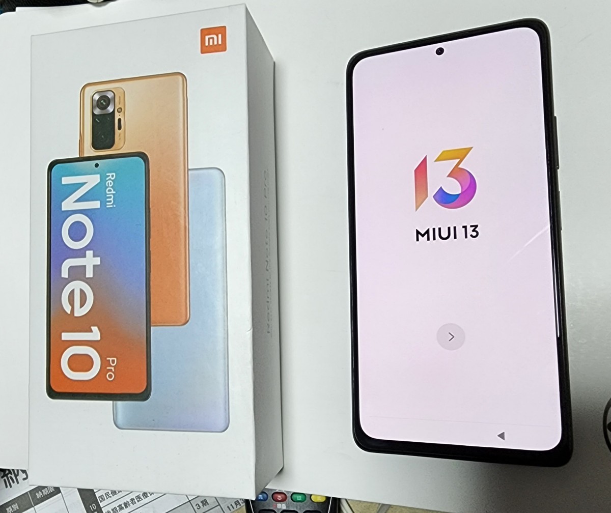 Redmi Note 10 Pro 6GB RAM 128GB ROM オニキスグレー SIMフリー 品