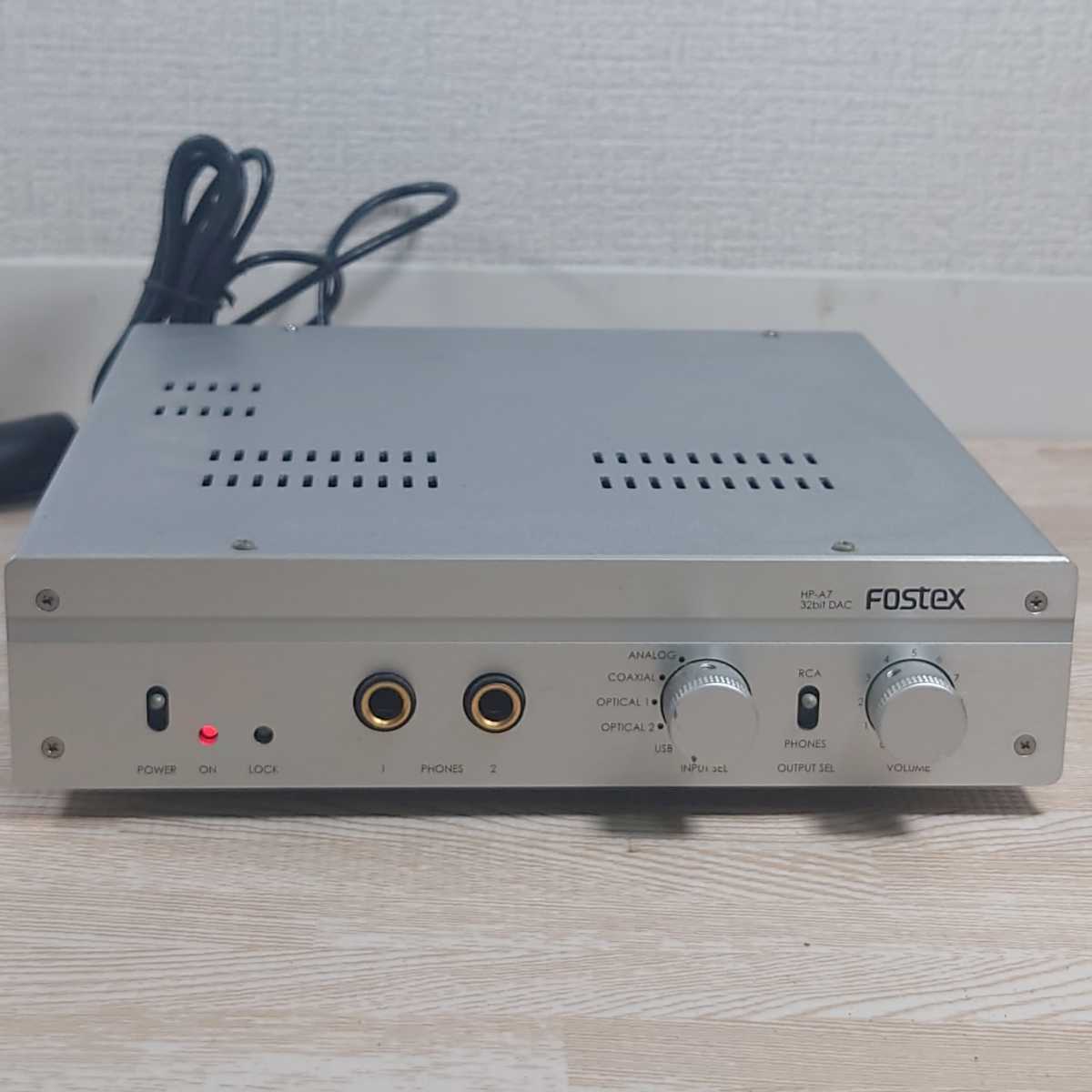 FOSTEX HP-A7 32bit DAC ヘッドホンアンプ フォステックス | www