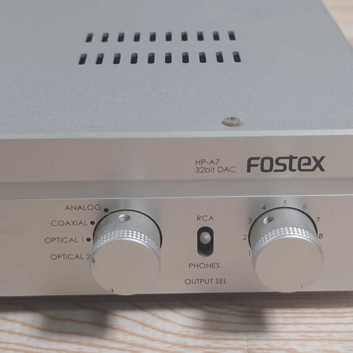 FOSTEX HP-A7 32bit DAC ヘッドホンアンプ フォステックス の商品詳細