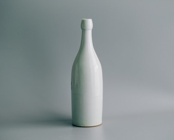 白磁 瓶 / 古民芸 明治 古伊万里 酒器 花器 www.shahrazad.co.il
