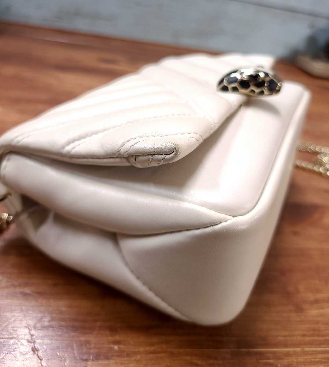 美品☆BVLGARI ブルガリ セルペンティ チェーンショルダー バッグ