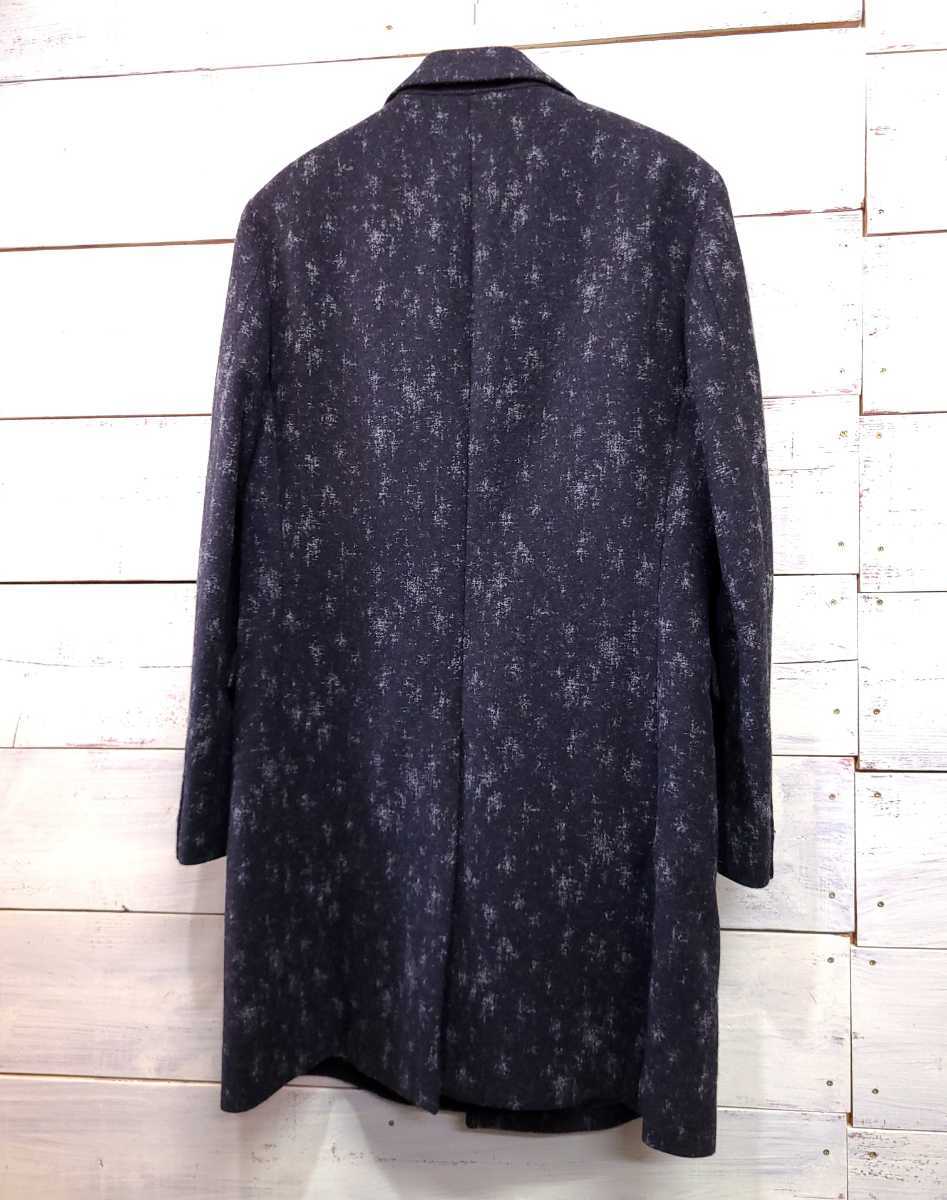美品☆CALVIN KLEIN カルバンクライン チェスターコート ロゴボタン
