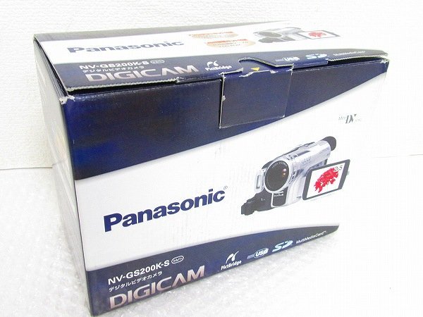PK00634R★Panasonic★デジタルビデオカメラ★NV-GS200K-S★ジャンク_画像10