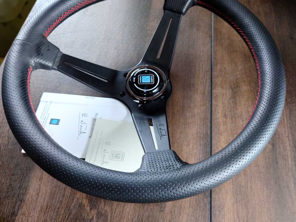 ナルディ NARDI ステアリング パンチングレザー ディープコーン ホーン