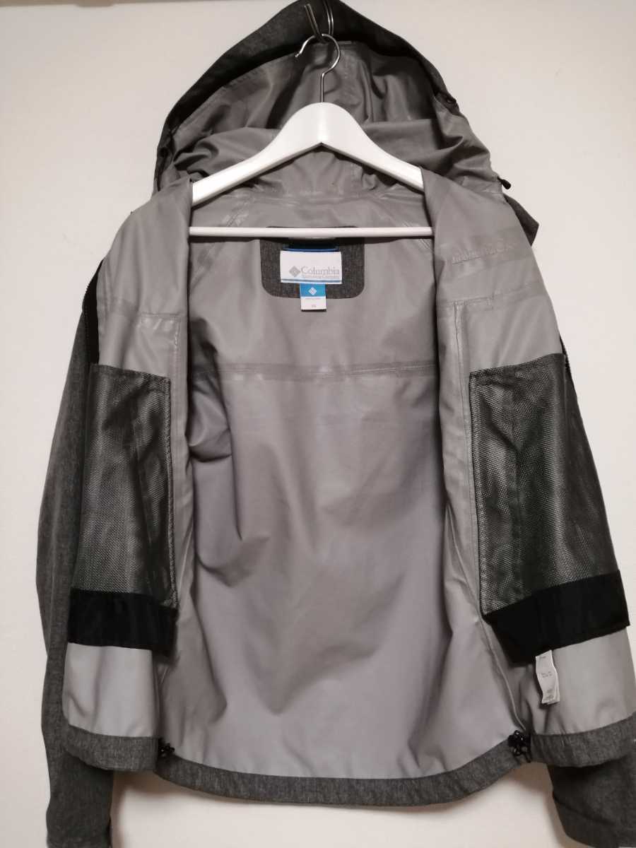 Columbia　マウンテンパーカー　ナイロンジャケット　グレー　PM5850　WabashJacket　　ワバシュジャケット　コロンビア　アウトドア