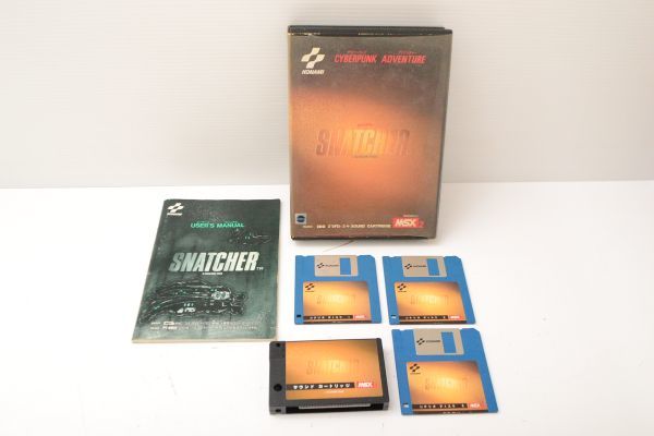 D083S09D//MSX2☆ROM☆KONAMI☆コナミ☆SNATCHER☆スナッチャー