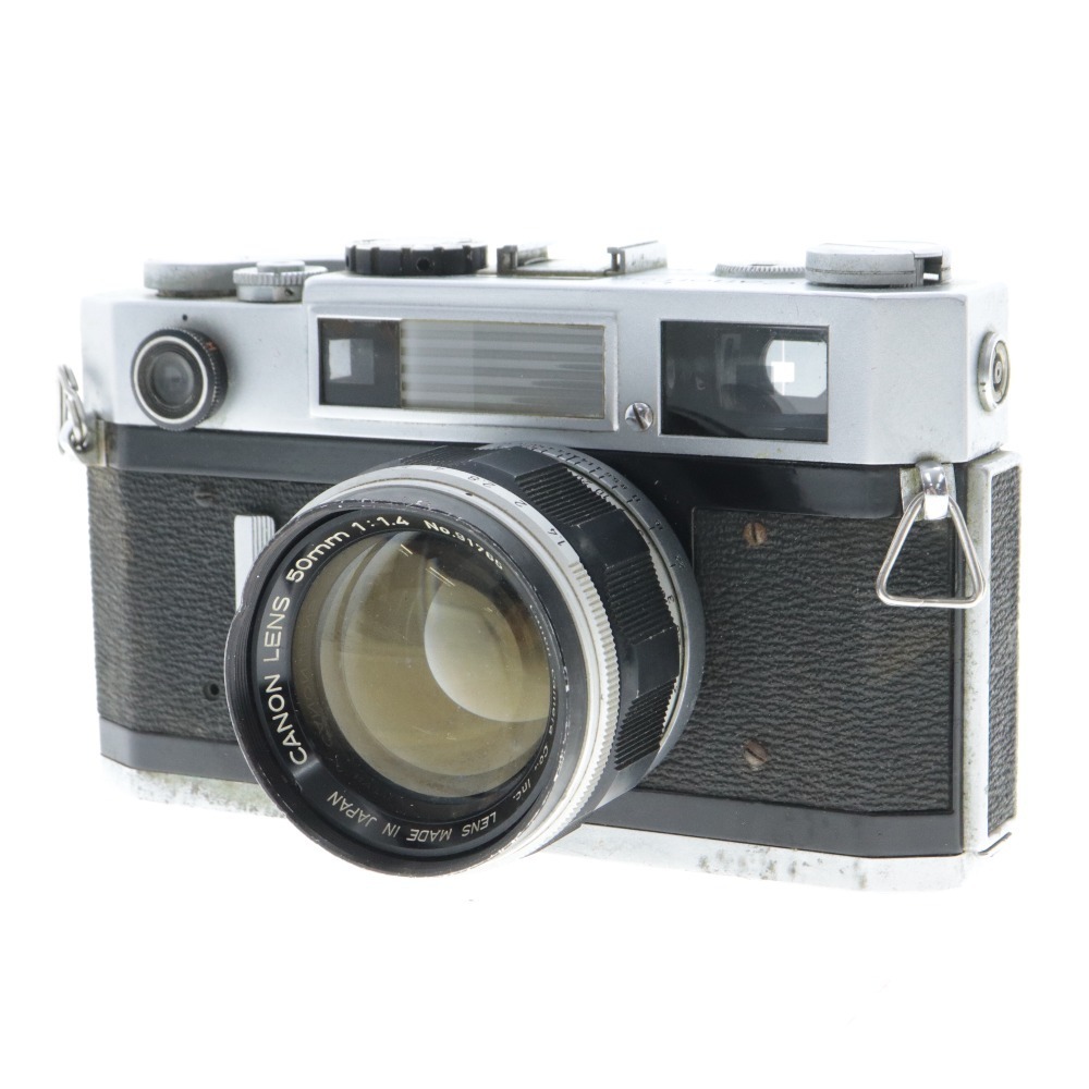 □ Canon キャノン フィルムカメラ 7S CANON LENS 50mm 1:1.4 レンジ