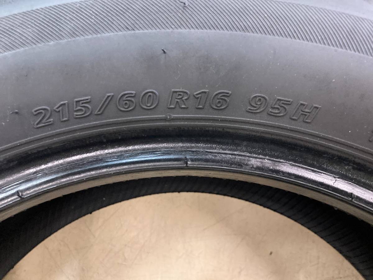 ☆ブリヂストン ネクストリー 215/60R16 ラジアル タイヤ 16インチ 2本のみ 2020年製造 中古 BRIDGESTONE NEXTRY☆_画像9