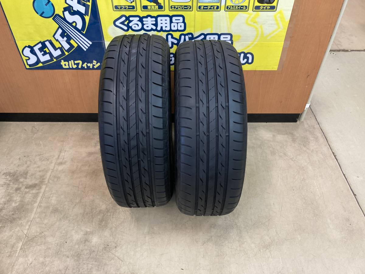 ☆ブリヂストン ネクストリー 215/60R16 ラジアル タイヤ 16インチ 2本のみ 2020年製造 中古 BRIDGESTONE NEXTRY☆_画像1