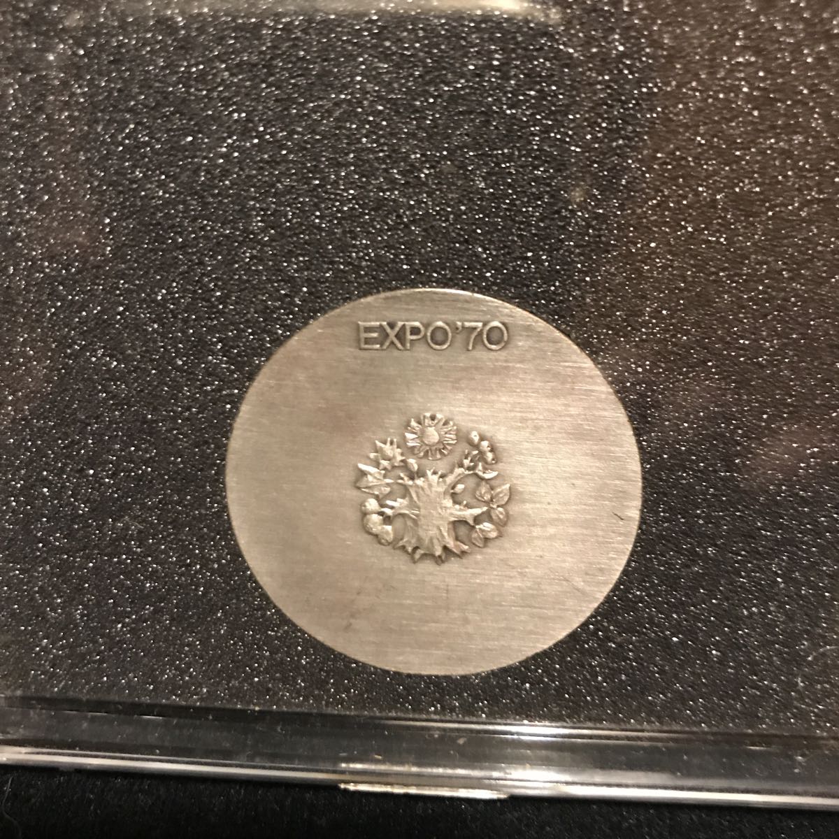 EXPO 70 エキスポ メダル シルバー 銀 日本万博博覧会記念メダル ケース入り 未使用 写真通り箱は劣化してます。_画像5