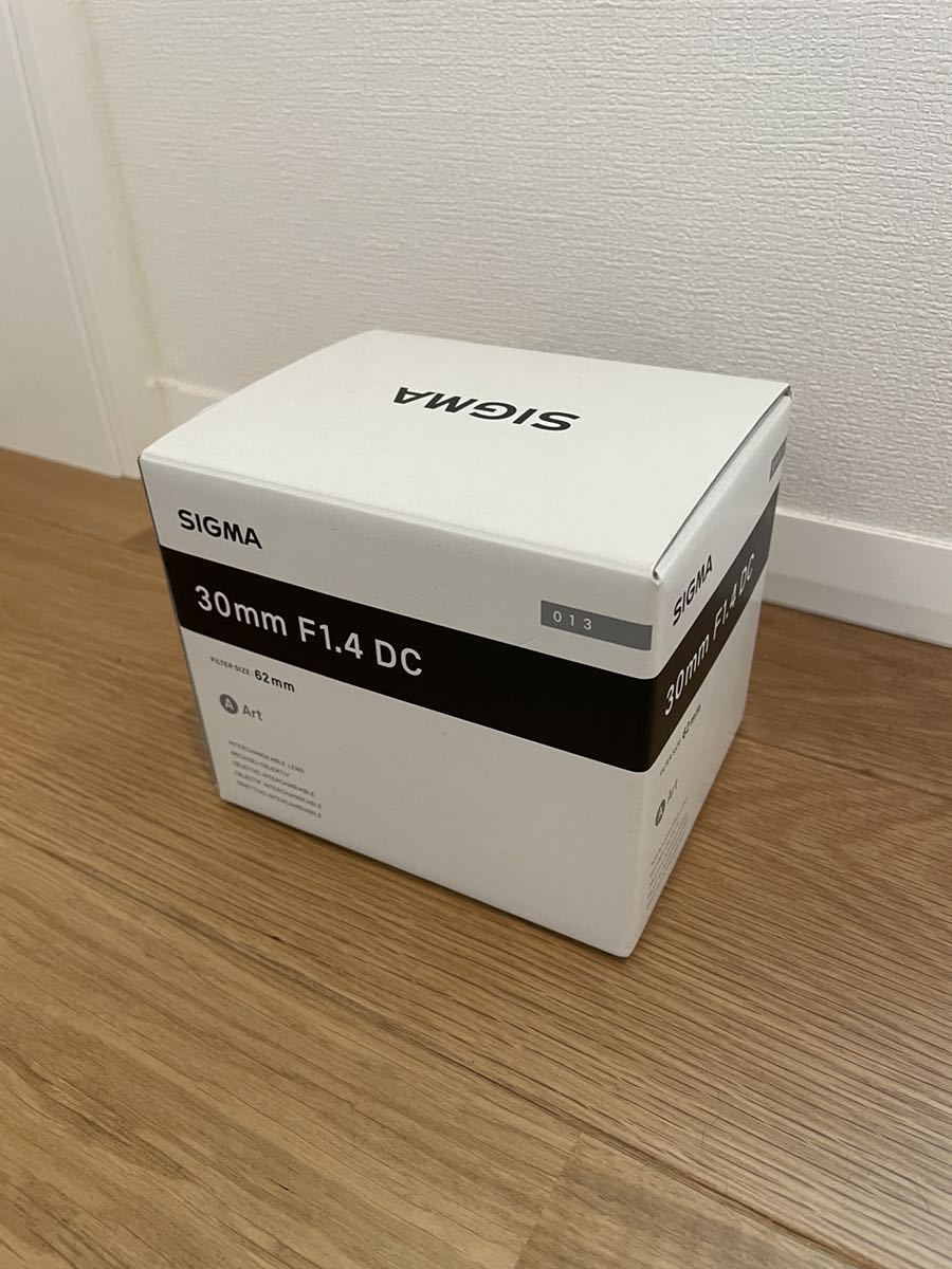 SIGMA シグマ 30mm F1.4 EX DC デジタル専用 HSM キヤノン用 元箱付き