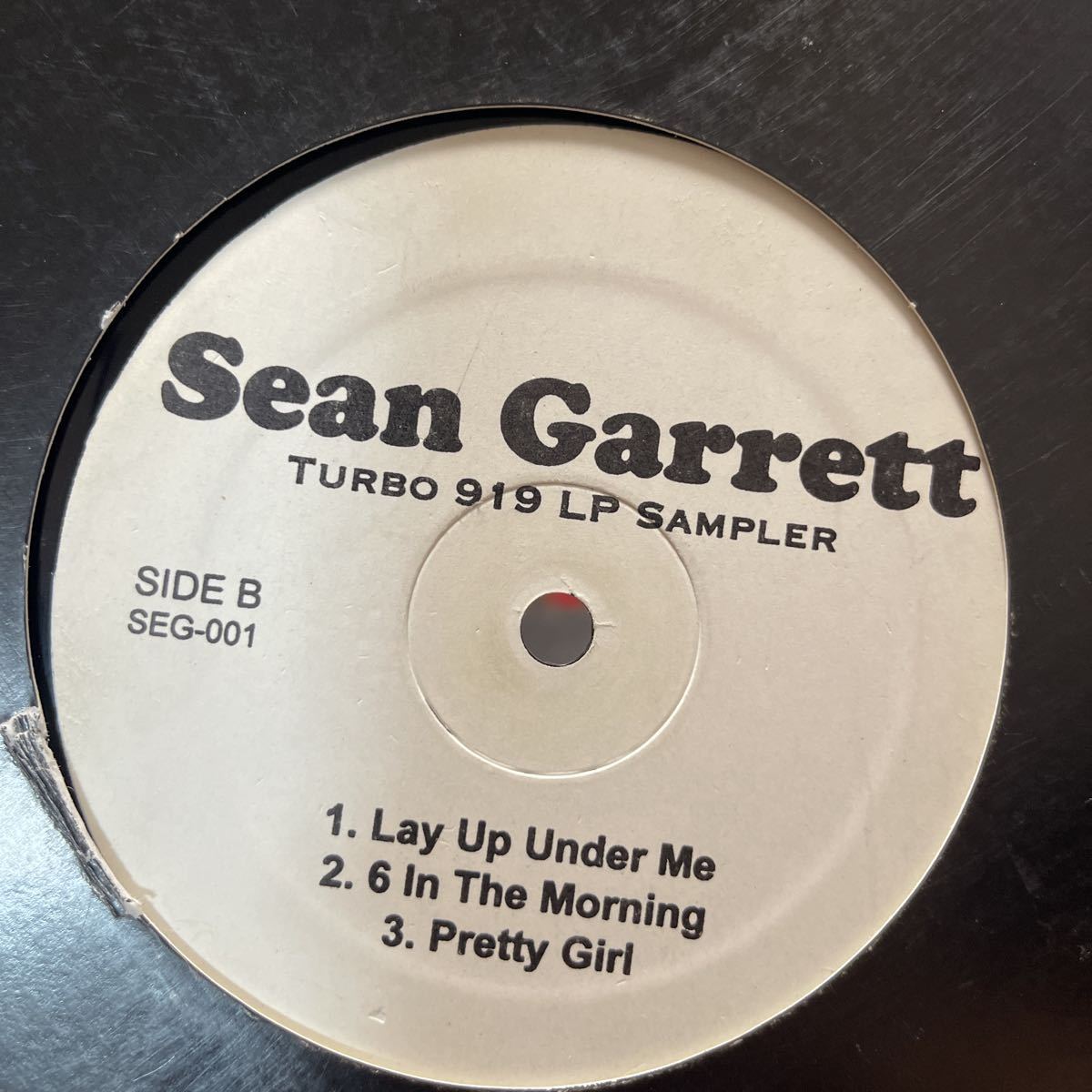 Sean Garrett/Turbo 919 LP Sampler_画像2