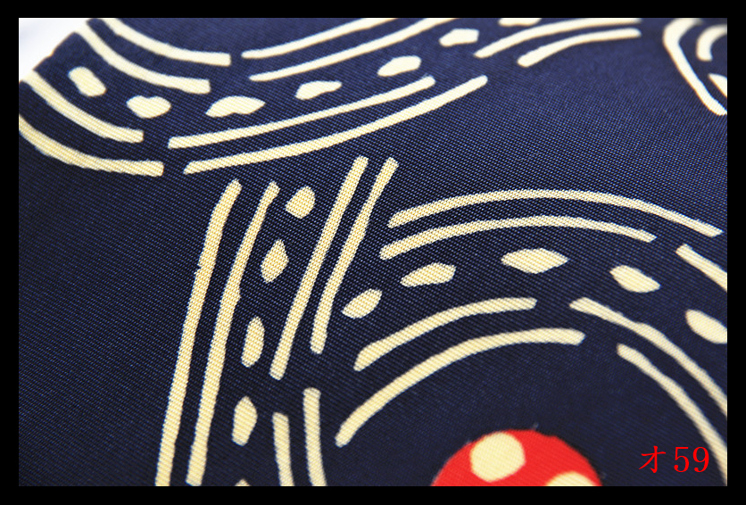 Yahoo!オークション - 【美術】オ59厳選西陣 塩瀬 染め帯 装飾紋 紺色