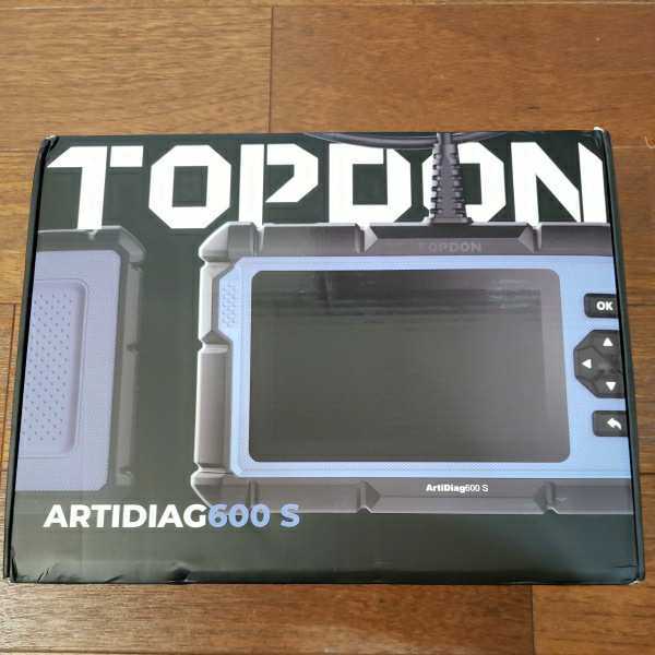 TOPDON ArtiDiag600S OBD2 診断機 、輸入車/国産車 エンジン/ABS/SRS