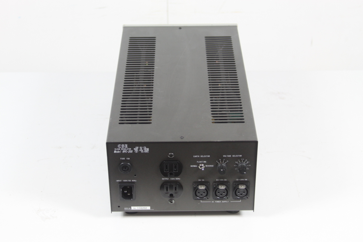 Yahoo!オークション - CSE RPC-200 クリーン電源 レギュレーター Yahoo!オークション - CSE RPC-200 クリーン電源 レギュレーター