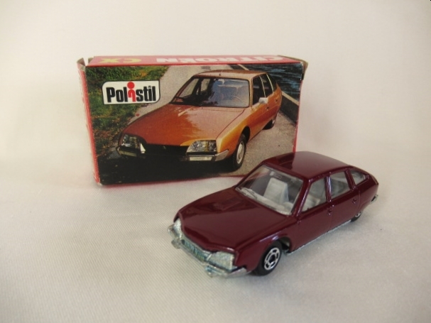 超人気の 箱付き美品■Polistil■ポリスティル　シトロエン CX　ブラウン　イタリア　1977～1978年頃 乗用車