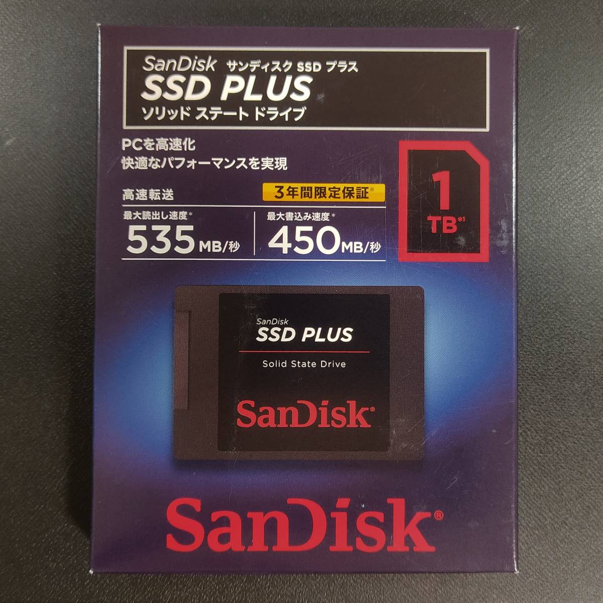 1TB SanDisk SSD PLUS SDSSDA-1T00-J26