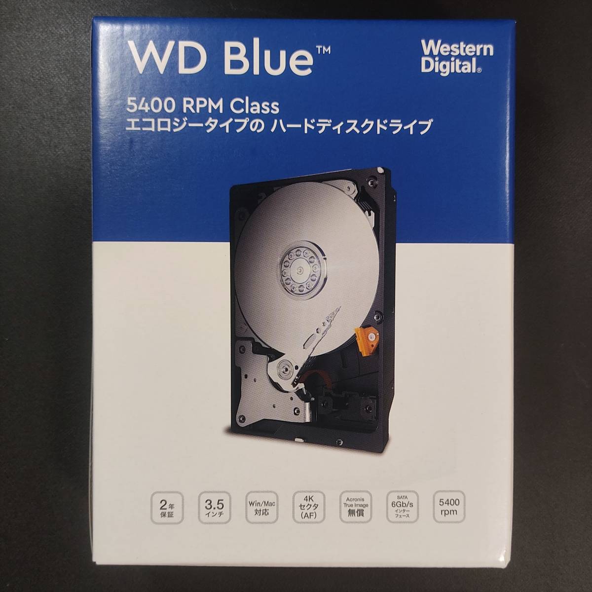 HDD 6TB 3.5インチ Western Digital WD Blue WD60EZAZ-RT(WD60EZAZRT