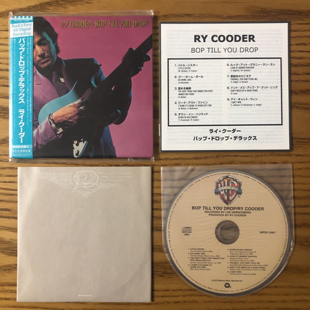 RY COODER ライ・クーダー 70年代作品6タイトルセット 完全生産限定盤