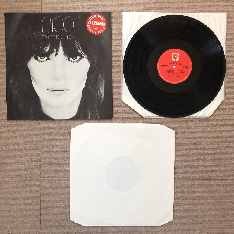  beautiful record rare record Nico Nico LP record The * marble * index The Marble Index Belgium record Rock Velvet Underground