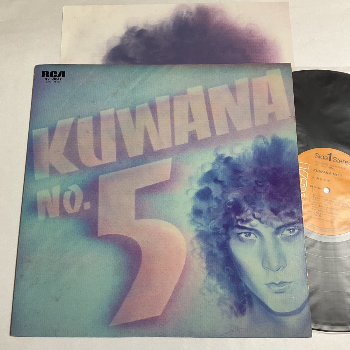 美盤 / 桑名正博 / Kuwana No.5 / LP レコード / 1979 / RVL-8042 /_画像1