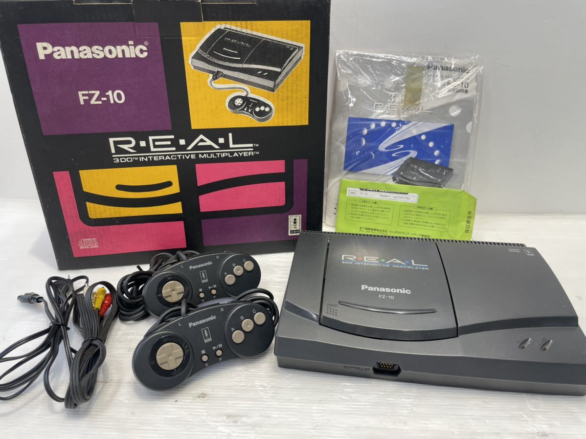Panasonic REAL FZ-10 3DO パナソニック ゲーム機本体 箱付 通電確認