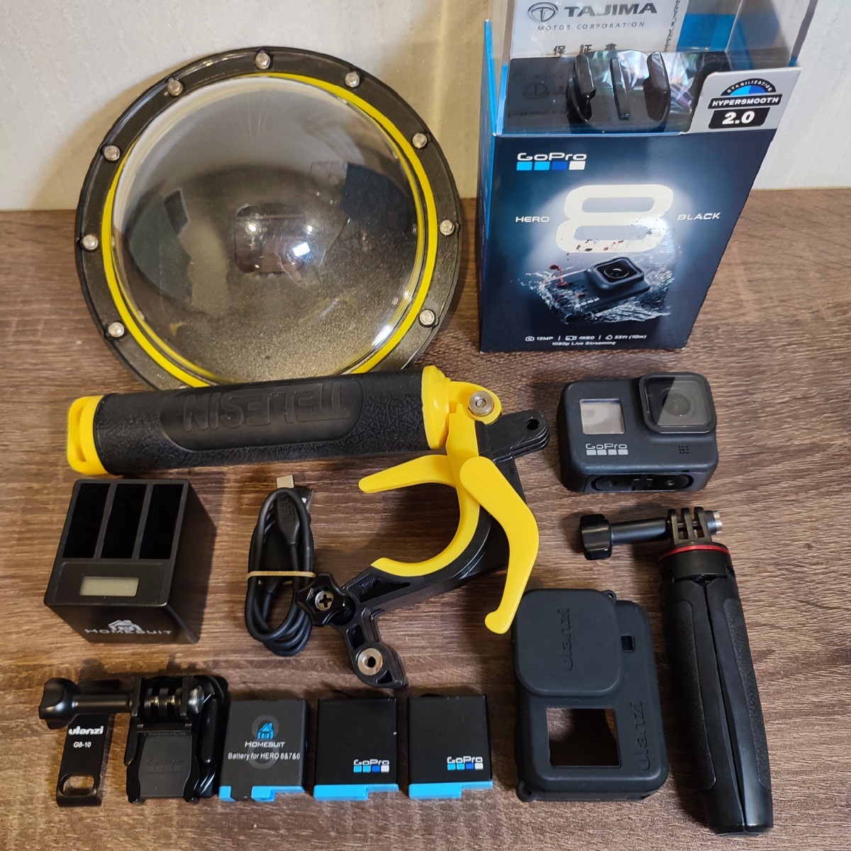 予約販売】本 GoPro HERO8 Black アクセサリー多数 econet.bi