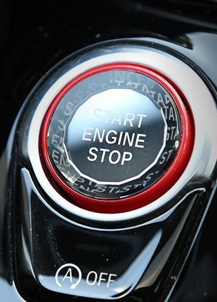 BMW 銀×水晶 エンジン スターター プッシュボタン OFFボタン有 F32 F33 F36 420i/428i/430i/435i Ｍスポーツ 3Dデザイン ハーマン_画像5