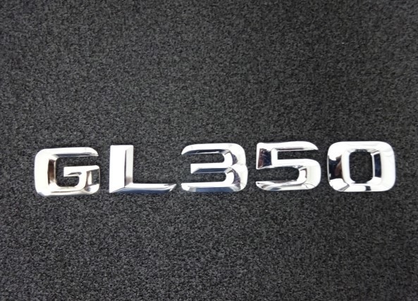 メルセデス ベンツ GL350 トランク エンブレム リアゲートエンブレム X166 GLクラス SUV 高年式形状_画像1