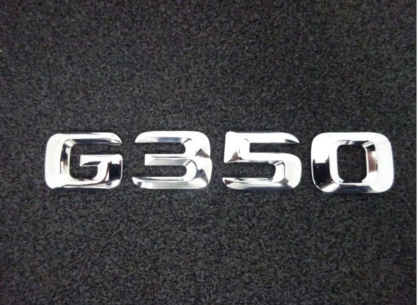 メルセデス ベンツ G350 トランク エンブレム リアゲートエンブレム W463 Gクラス ゲレンデ SUV 高年式形状_画像1