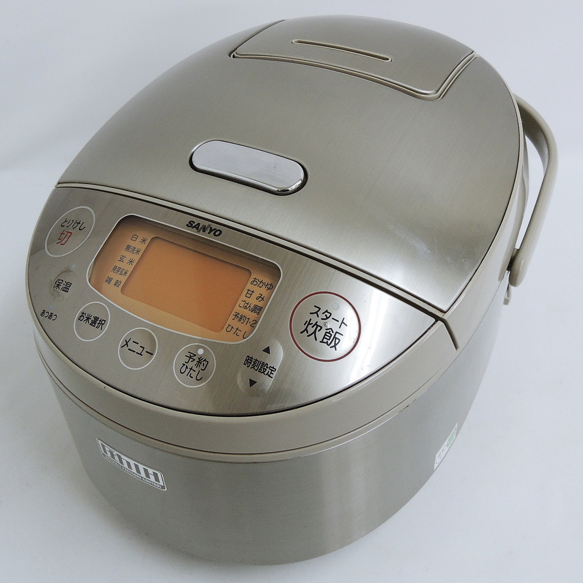 即決!早い者勝ち!】 サンヨー ECJ-MP10J8 圧力IH 炊飯器 おどり 即決!早い者勝ち!】 サンヨー ECJ-MP10J8 圧力IH 炊飯器 おどり