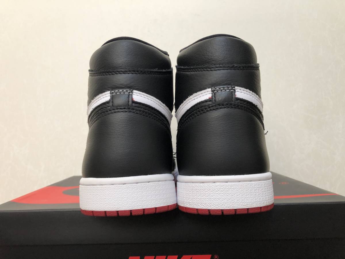 送料無料 正規 Nike air Jordan 1 Retro high OG 28cm BloodLine black red white カスタム ナイキ ジョーダン ハイ レトロ 555088-062_画像4