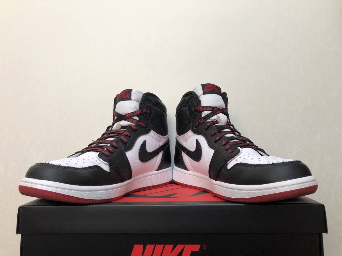 送料無料 正規 Nike air Jordan 1 Retro high OG 28cm BloodLine black red white カスタム ナイキ ジョーダン ハイ レトロ 555088-062_画像2