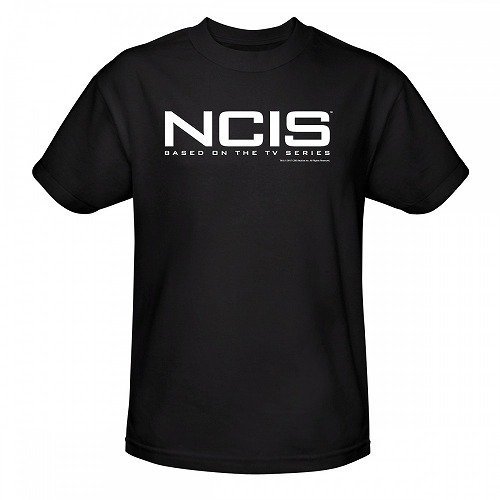 □ NCIS - ネイビー犯罪捜査班 - □ 公式NCISロゴTシャツ(ブラック）