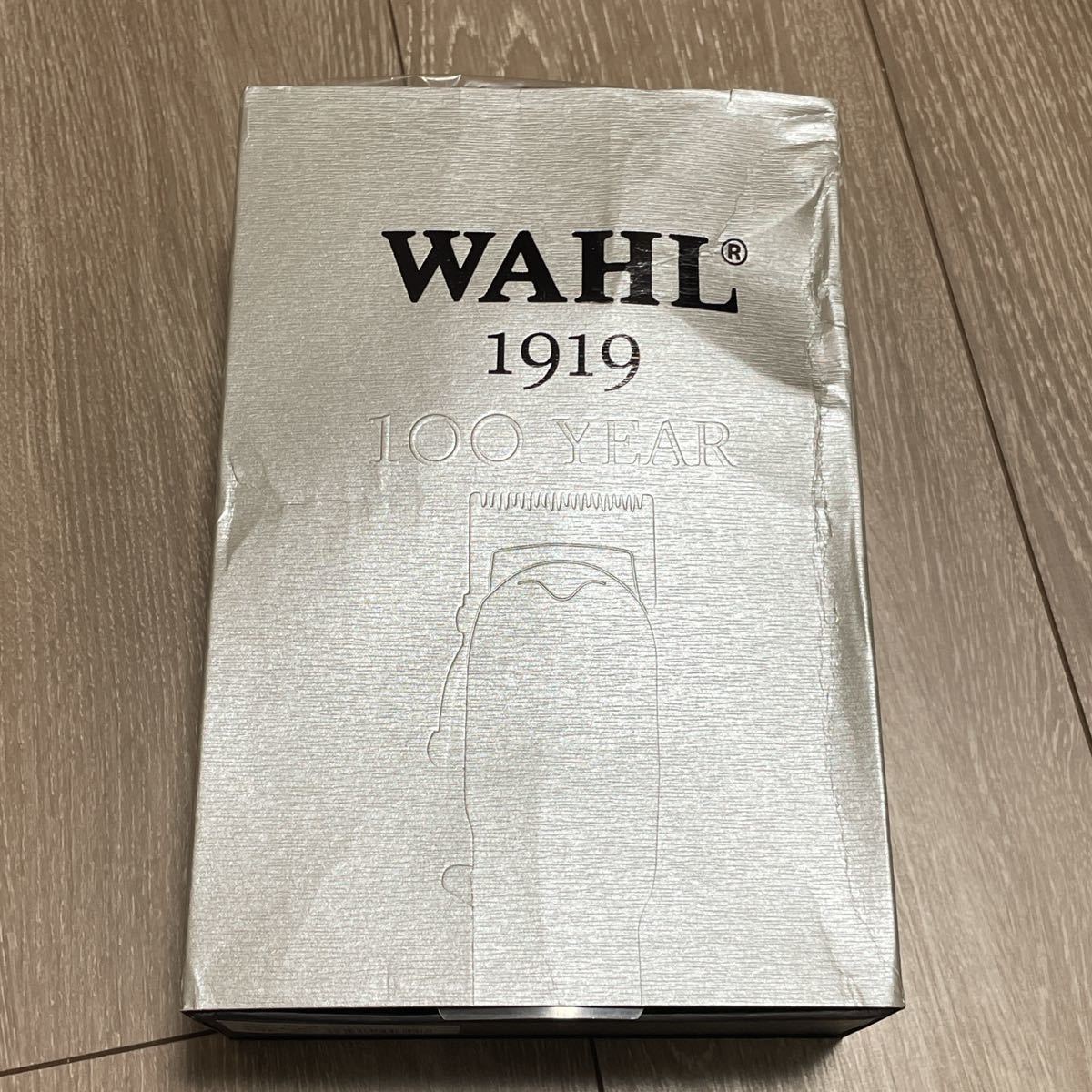 お気にいる】 未使用 wahl コードレスバリカン 1919 シルバー 100周年