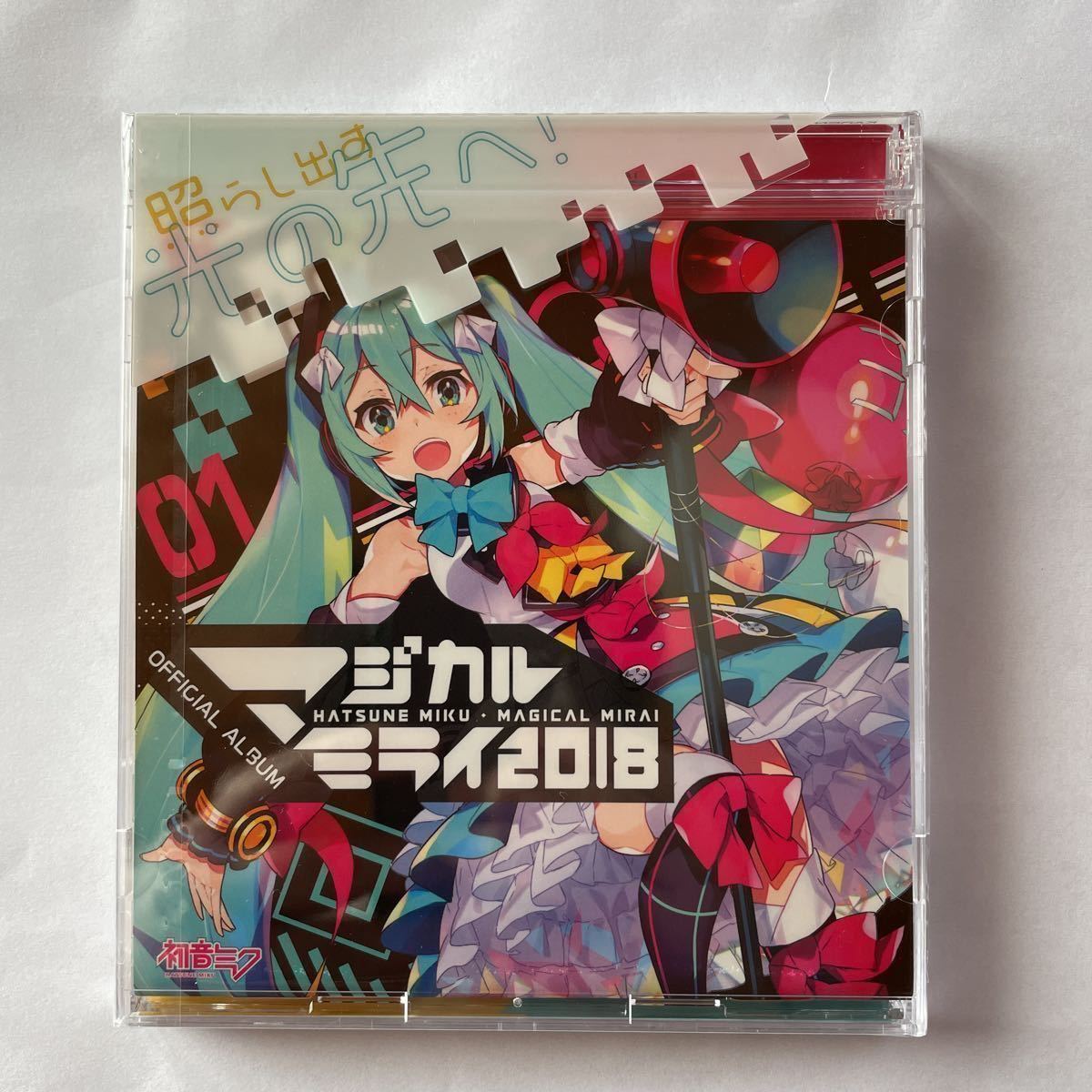 初音ミク マジカルミライ2018 オフィシャル アルバム CD+DVD 缶バッチ