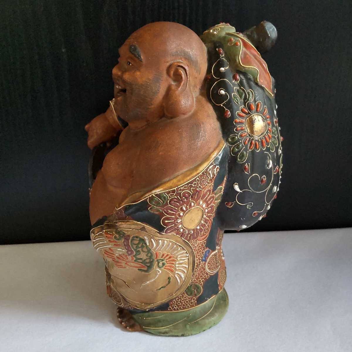 九谷焼 布袋様 布袋像 陶器 置物 縁起物 七福神 焼物 | 九谷焼 布袋様