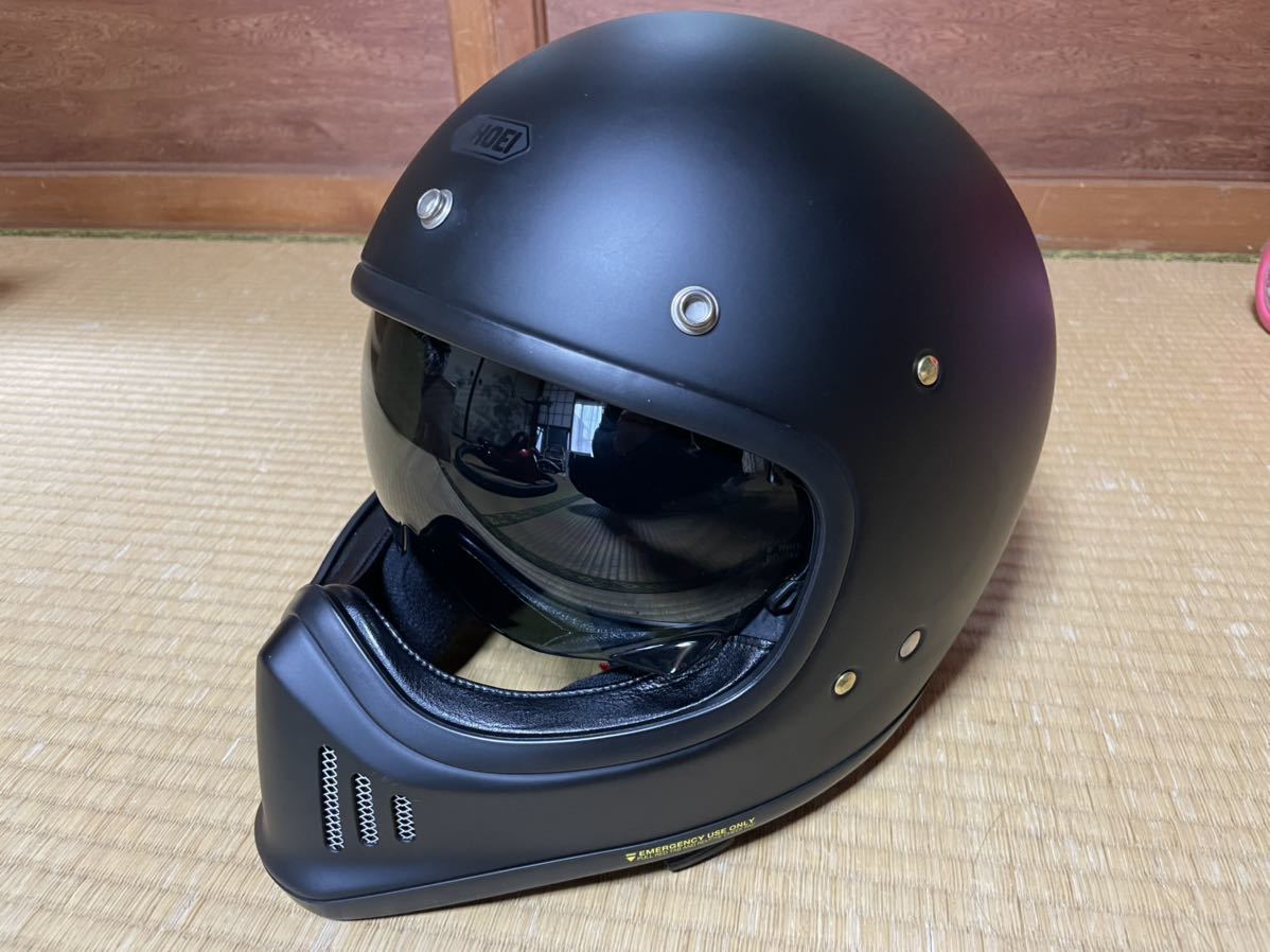 ベルギー製 SHOEI EX-ZERO COLOR:ブラック SIZE:XL - 通販