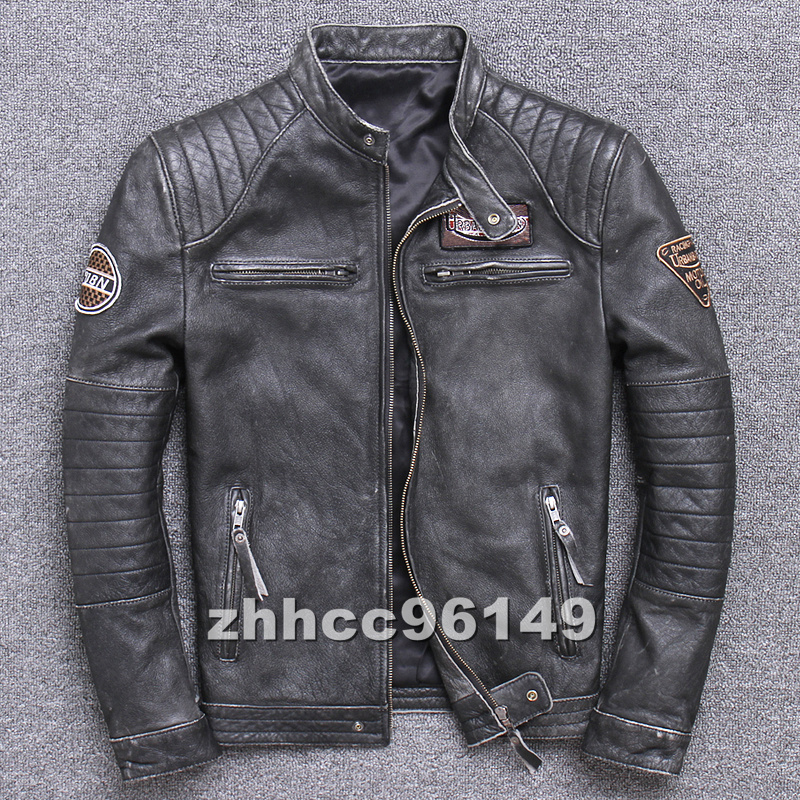日本最大の 新品未使用 コートアンチーク 立襟ハーレー本革ライダース 高品質カウハイドジャケットCowhide牛革 XLサイズ以上 日本最大の 新品未使用 コートアンチーク 立襟ハーレー本革ライダース 高品質カウハイドジャケットCowhide牛革 XLサイズ以上