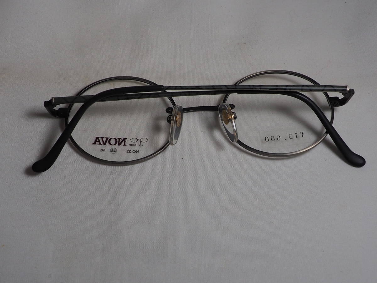 ＊未使用　NOVA眼鏡フレーム　NO33　丸型　46サイズ　_画像2