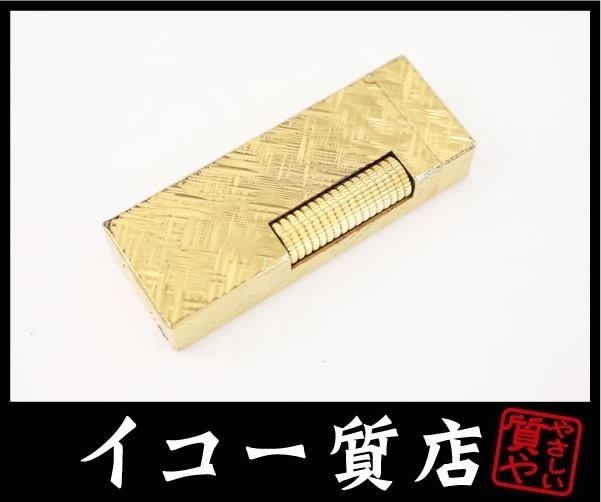 イコー質店 ダンヒル ☆希少 着火良好 ローラガスライター モザイク