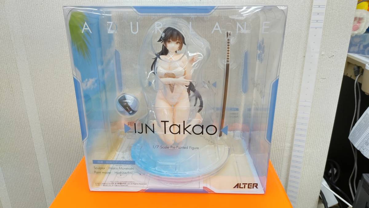 未開封品 高雄 砂浜ラプソディVer. 「アズールレーン」 1/7 PVC製塗装