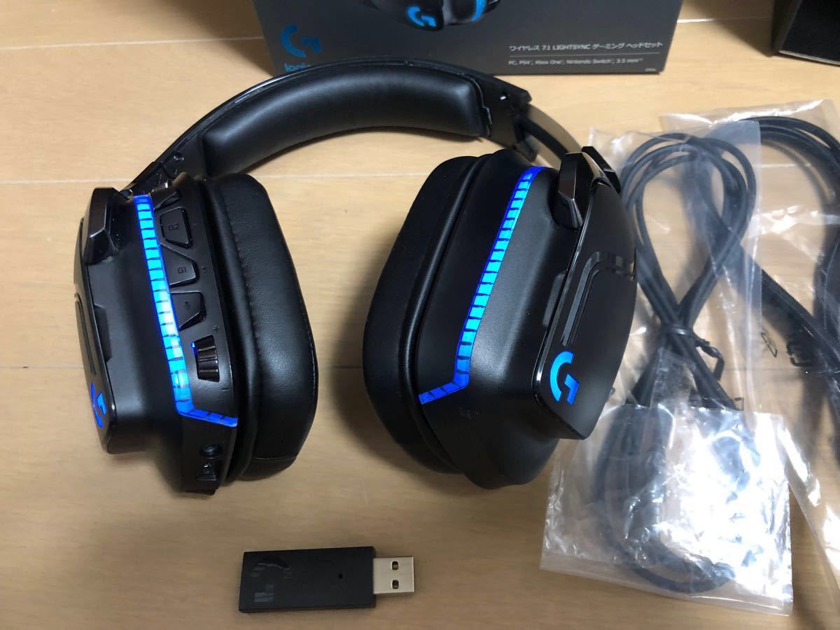 美品 Logicool ロジクール ゲーミングヘッドセット ワイヤレス 美品 Logicool ロジクール ゲーミングヘッドセット ワイヤレス