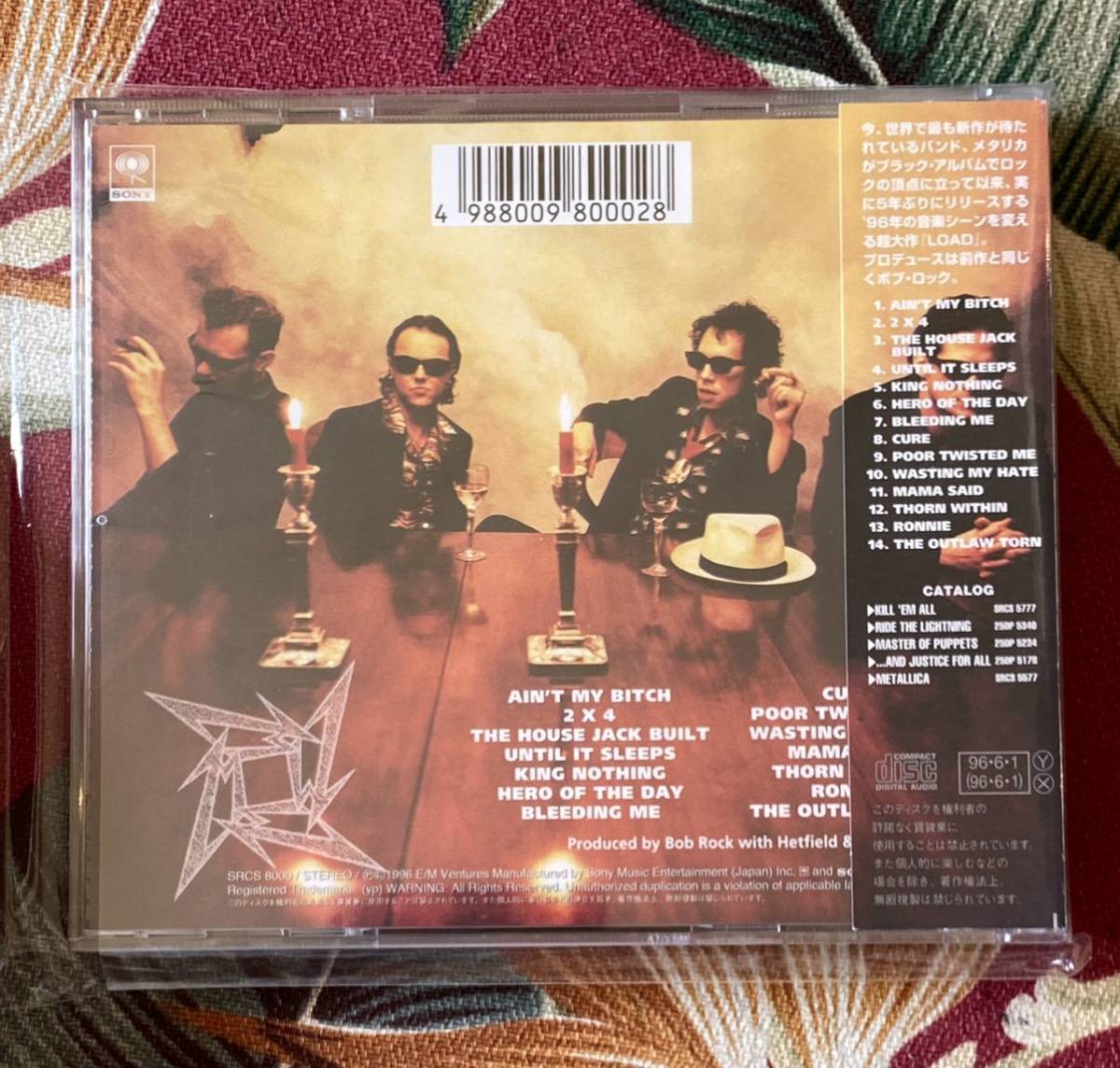 Metallica 帯付CD Load SRCS-8000_画像2