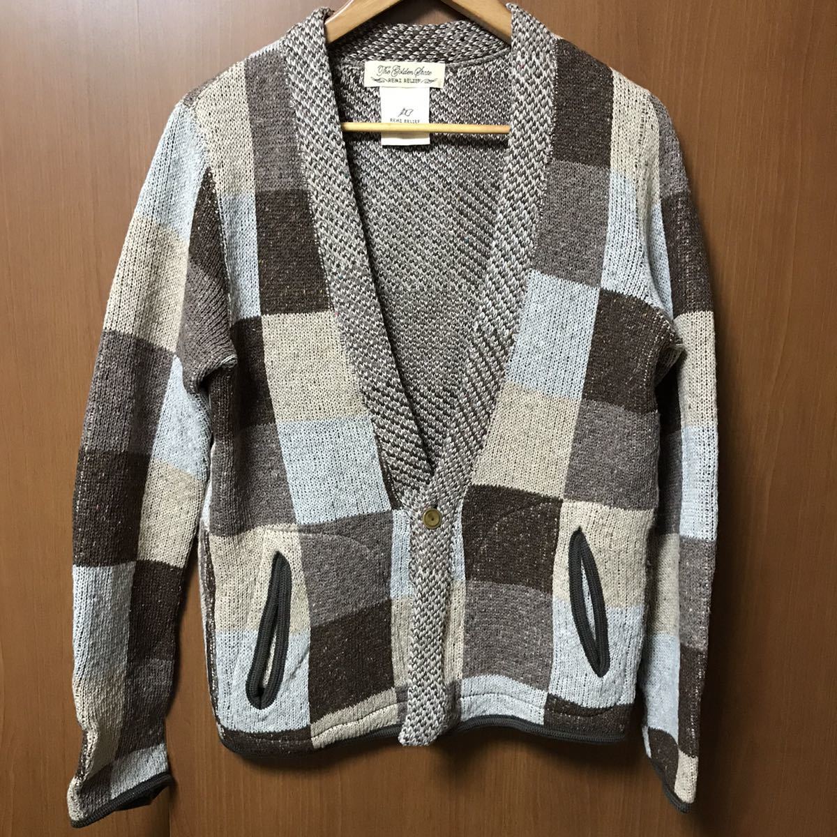 size Ｌ　定価25800円　美品　REMI RELIEF カーディガン セータ　セーター